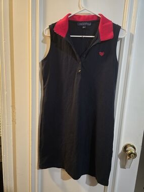 Tommy Hilfiger Navy Sleeveless Polo Dress